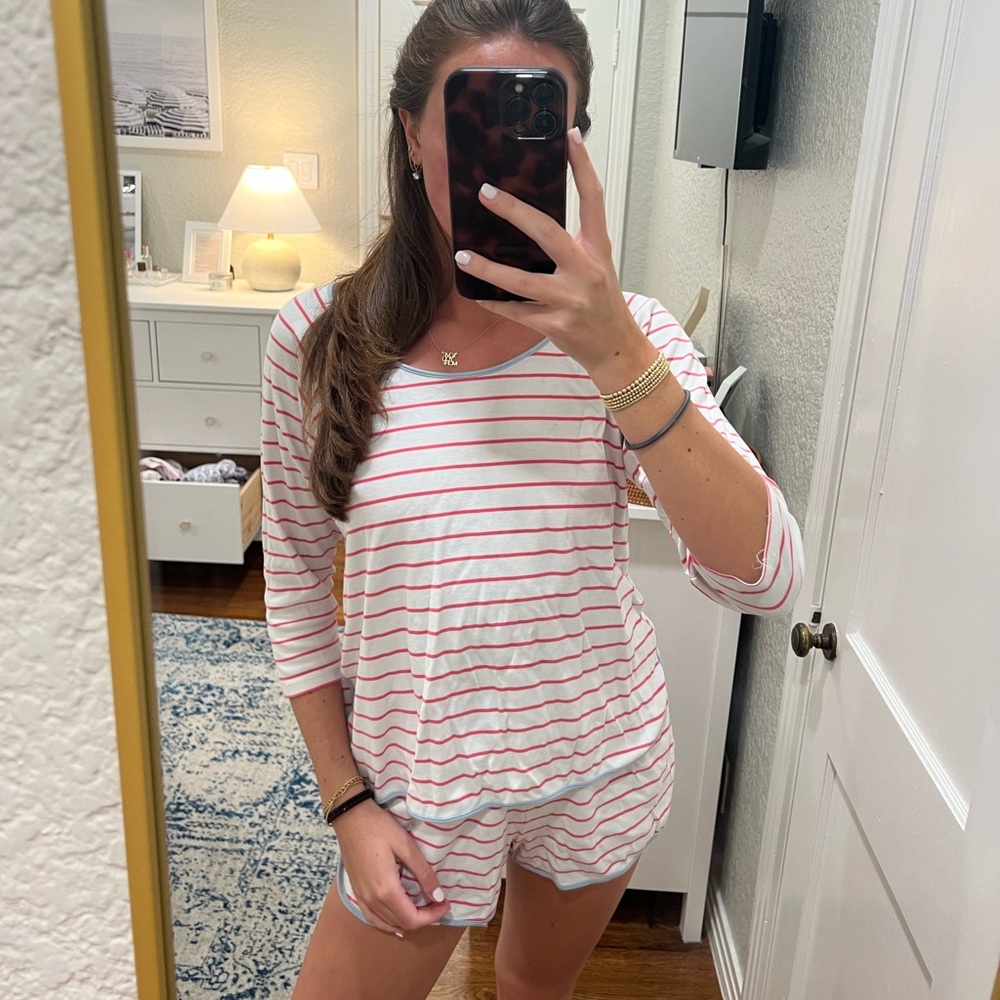 LAKE Pjs Pima Long Short Set